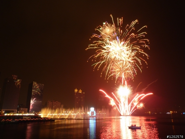 小DC也能拍出不錯的煙火-FX38