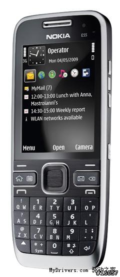 NOKIA-諾基亞E55發佈 超薄機身SureType鍵盤