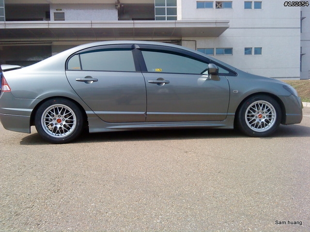 [舊箱新開]BBS RG II / Open + MAXXIS I-PRO oN Civic8