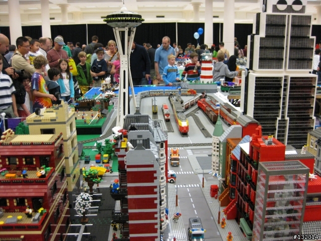 西雅圖 Lego 自創樂高大展 300+多圖