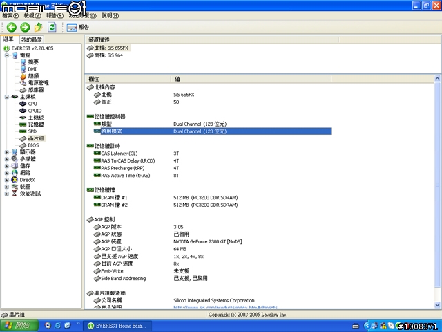 新手~發問創見記憶體問題