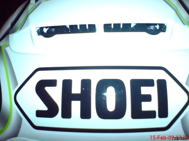 【開箱文】SHOEI  X-11 KIYONARI 白綠版 & E-BOZ 安全帽 紅銀版