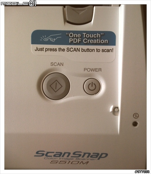 [開箱] Fujitsu ScanSnap S510M (圖多)
