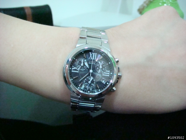 CITIZEN xC 傳奇光動能三環計時腕錶-(灰)
