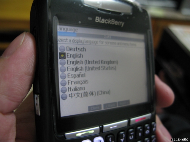 [快速開箱] BlackBerry 8707g - 黑莓測試計劃試用機開箱文