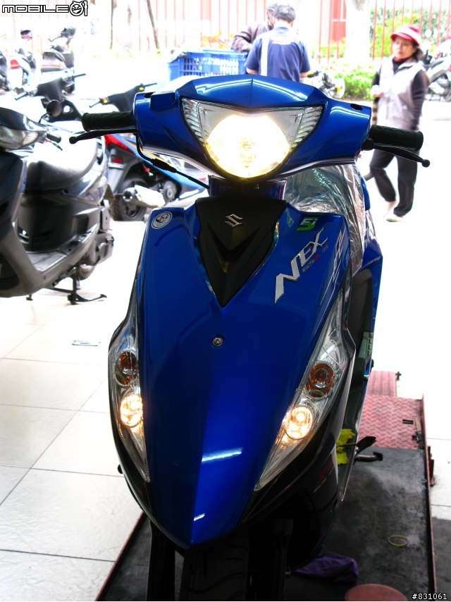 SUZUKI NEX 首部藍色主打款開箱