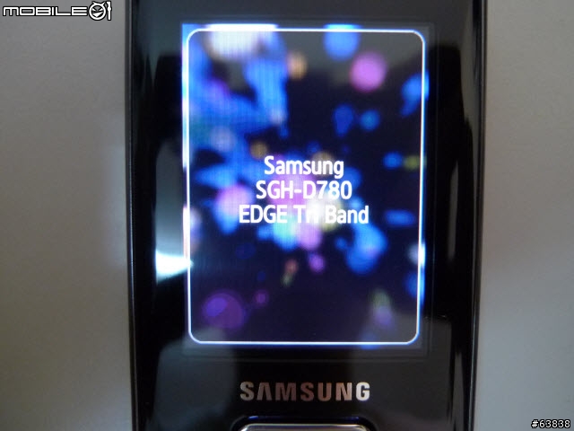 [簡易開箱文]Samsung SGH-D780 雙卡雙待機