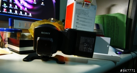 Sony 58閃燈，能深刻體會室內燈光不足外閃好用的簡易開箱文!!