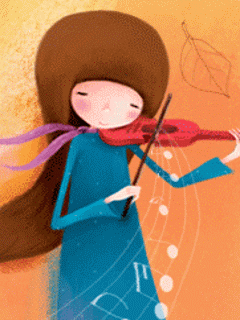 240*320韓國插畫家Echi動態桌布