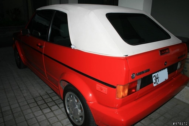 GOLF II CABRIOLET
