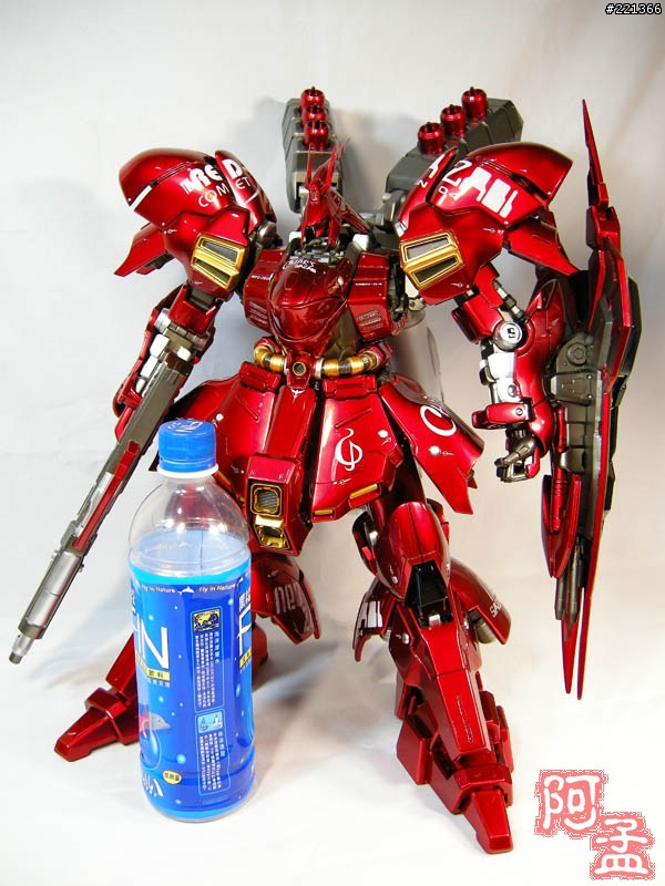大機器人的浪漫2~G-SYSTEM 1/72 SAZABI~45公分超大沙薩比!!完美的鏡面！！