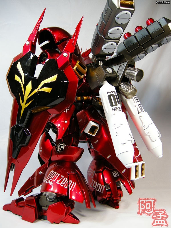大機器人的浪漫2~G-SYSTEM 1/72 SAZABI~45公分超大沙薩比!!完美的鏡面！！