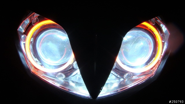 GTR 125 改雙魚眼 HID
