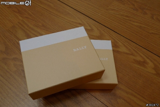 [小小開箱文]瑞士Bally經典皮革條紋男性皮夾 同場加映經典中性零錢包