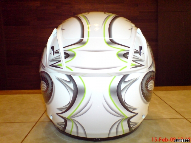 【開箱文】SHOEI  X-11 KIYONARI 白綠版 & E-BOZ 安全帽 紅銀版