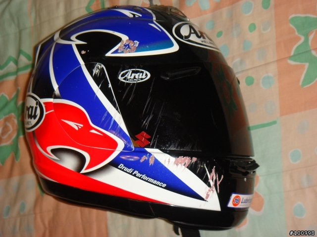 [開箱]美規Arai RX7 Corsair Kenny Replica