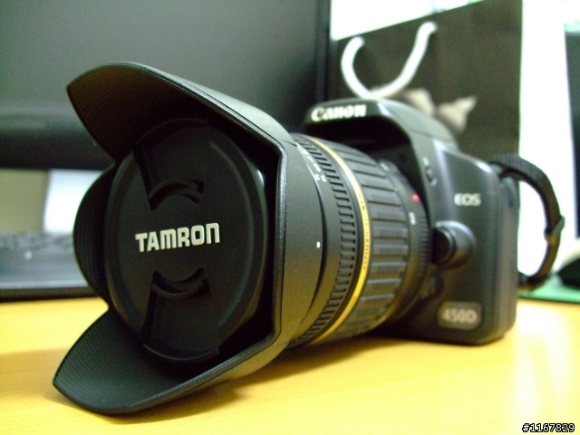 〔第一次不專業開箱文〕TAMRON A16  for  Canon  450D