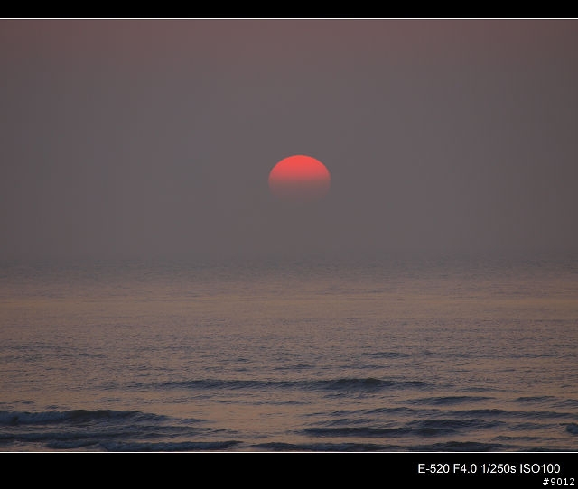[景點]永安漁港之夕陽