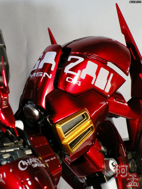 大機器人的浪漫2~G-SYSTEM 1/72 SAZABI~45公分超大沙薩比!!完美的鏡面！！