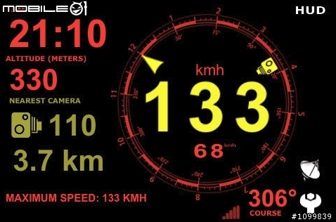 iphone也可以當汽車抬頭顯示