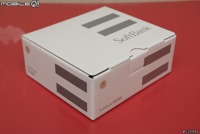 〓SoftBank 932SH 〓香檳金〓 不專業開箱分享