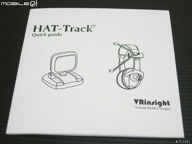 [夢幻周邊]頭戴式追蹤器HAT-Track 開箱報告
