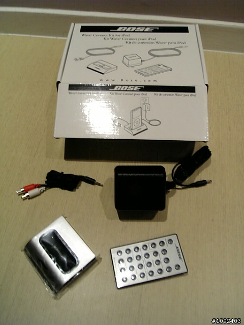 新入手開箱Bose Wave music system 大搖控及iPod kit