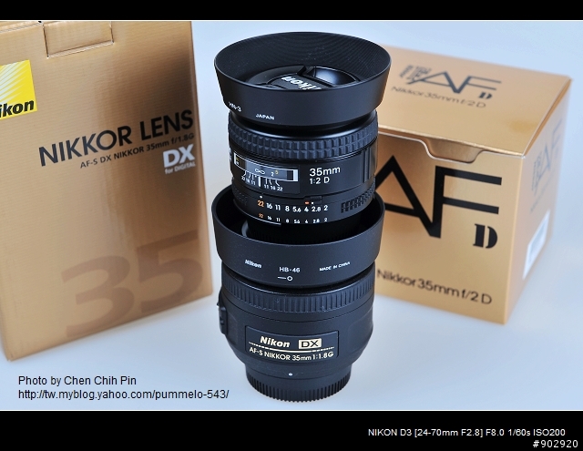 [分享]NIKON AF-S 35mm f/1.8G VS AF 35mm f/2D