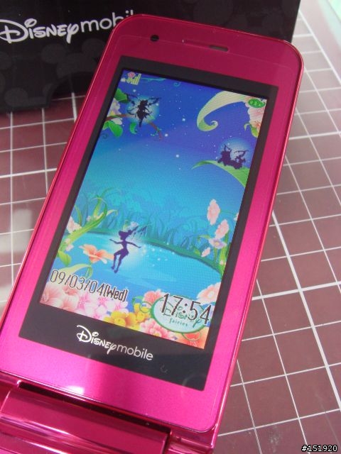 大小姐Hot Pink第2彈~Disney Mobile DM003SH by SHARP 開箱嚕!!!