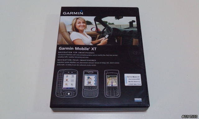 北美買的Garmin Mobile XT包裝怪怪的...