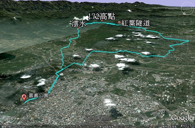 嘉義市→沄水→關仔嶺→嘉義市