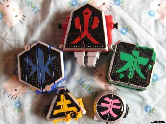 (分享)SUPER SENTAI 侍戰隊 真劍王~DX版本 新增兜折神&舵木折神&虎折神DX版本