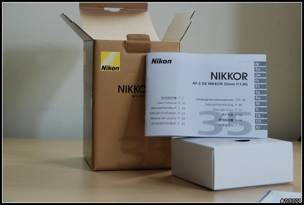 [開箱]目前最夯的定焦鏡 AF-S NIKKOR 35mm F1.8G