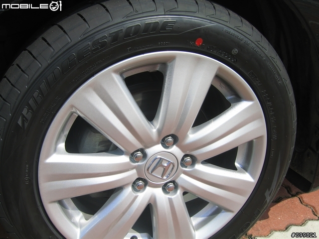 Accord 7 換 Accord 8 3.5L 鋁圈 + Bridgestone RE001