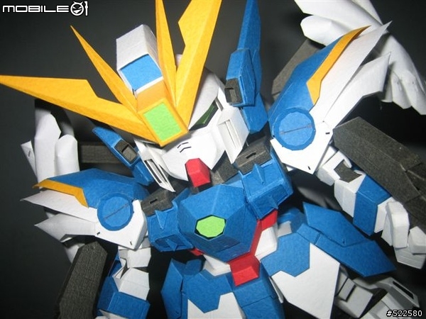 SD Gundam 飛翼零式特式版 (紙模型 Paper Craft ) 任務完成