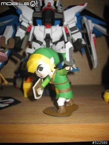 薩爾達傳說 -Wind Walker Link 林克 (紙模型)