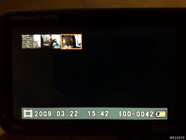 SANYO 30倍光學變焦隨身錄影機 VPC-TH1簡單開箱分享