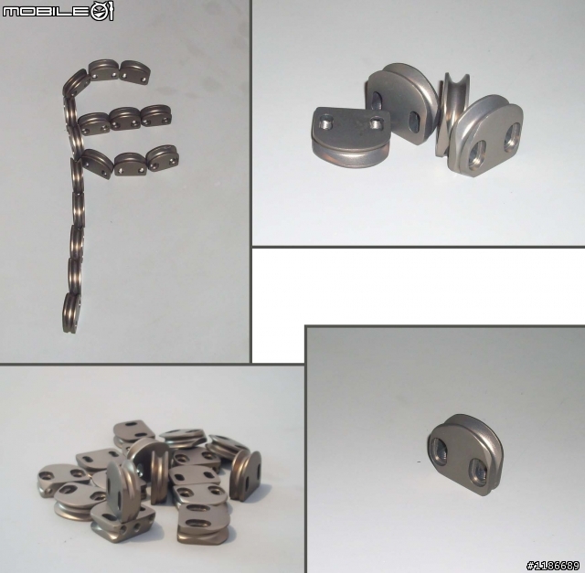 7075T6材料做的 折叠头管里的锁舌