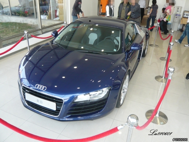 今天去台中看AUDI R8