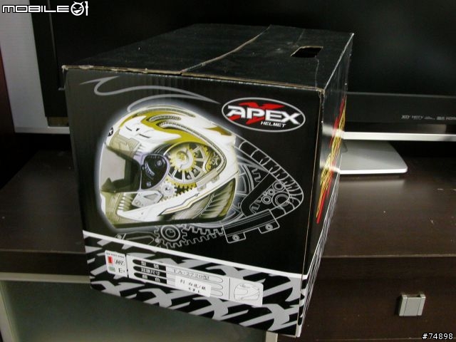 [被勸敗後的開箱]APEX TA-2720 機械彩繪圖騰(白金質感配色)