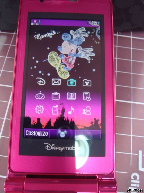 大小姐Hot Pink第2彈~Disney Mobile DM003SH by SHARP 開箱嚕!!!
