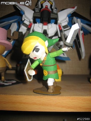 薩爾達傳說 -Wind Walker Link 林克 (紙模型)
