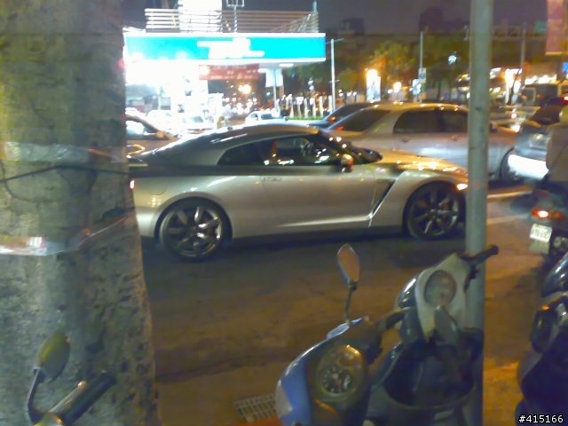 Nissan GTR in Taipei.