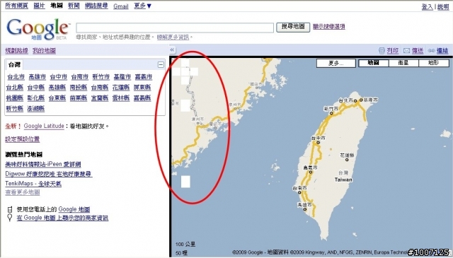 google map上的控制項出現問題,也沒辦法顯示POI等資訊
