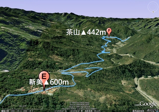 嘉義縣 中埔→阿里山公路→龍美→達娜伊谷→茶山→大埔→台三線→中埔