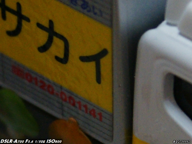 低光源高ISO下 SONY a700 P.K. Canon 40D