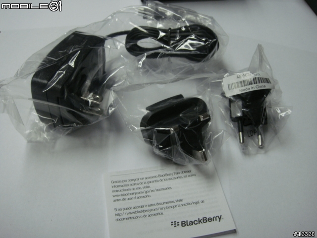 [開箱啦!!] BlackBerry STORM 9500