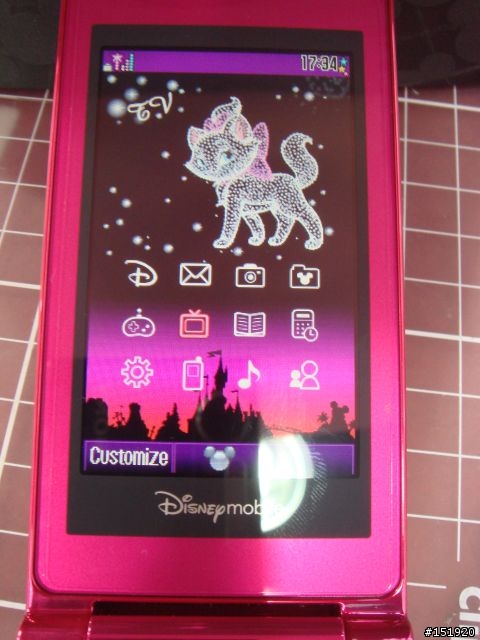 大小姐Hot Pink第2彈~Disney Mobile DM003SH by SHARP 開箱嚕!!!