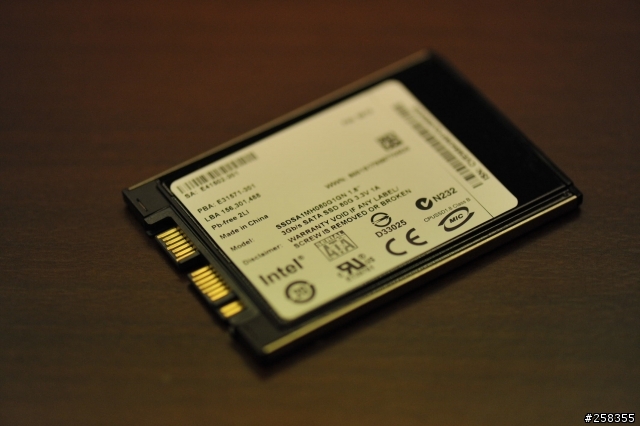 [分享] Intel X18-M 80GB SSD 開箱