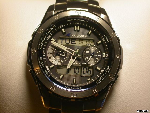 Casio Oceanus OCW-T400 藍色不專業開箱文